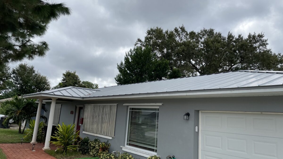 New Metal Roof